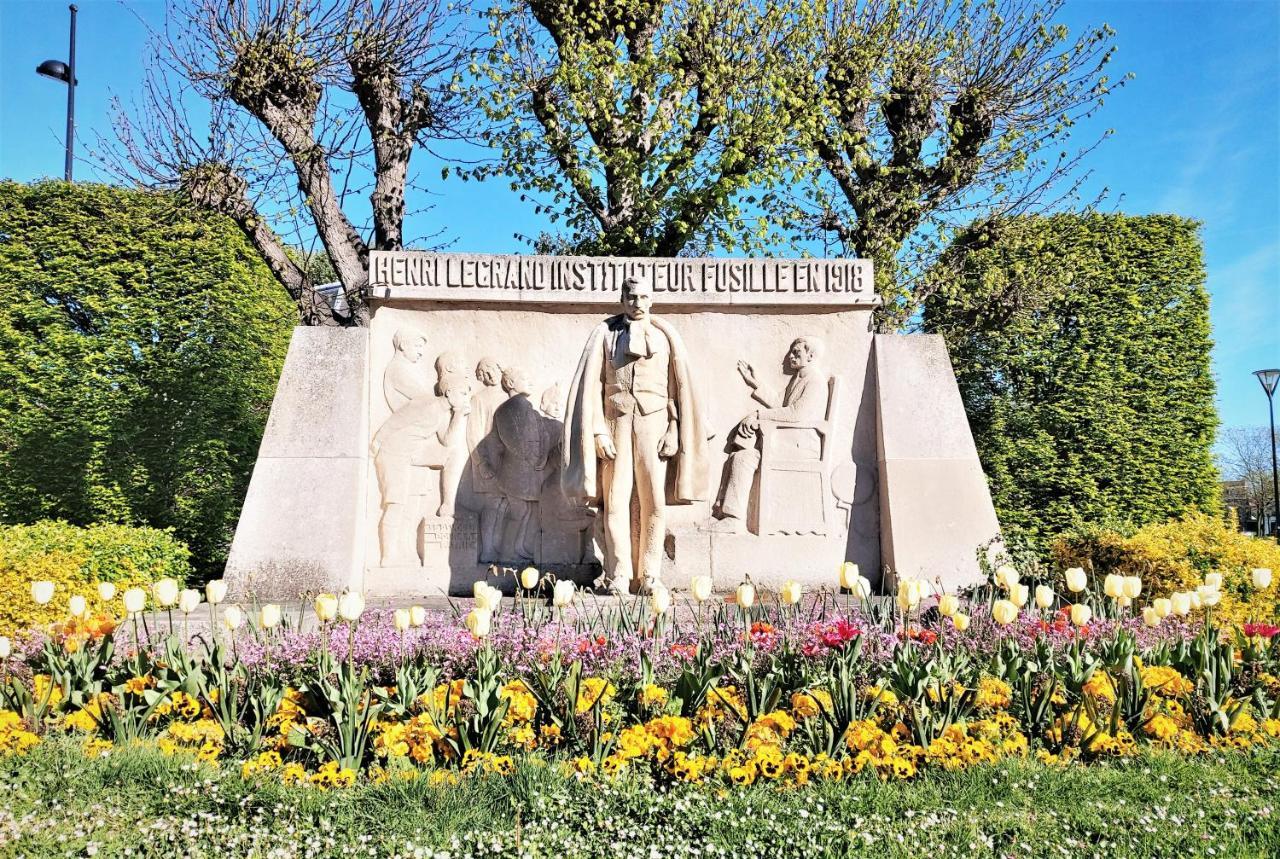 Appart Chill & Free - Proche Centre Valenciennes - Parking Gratuit Exteriör bild