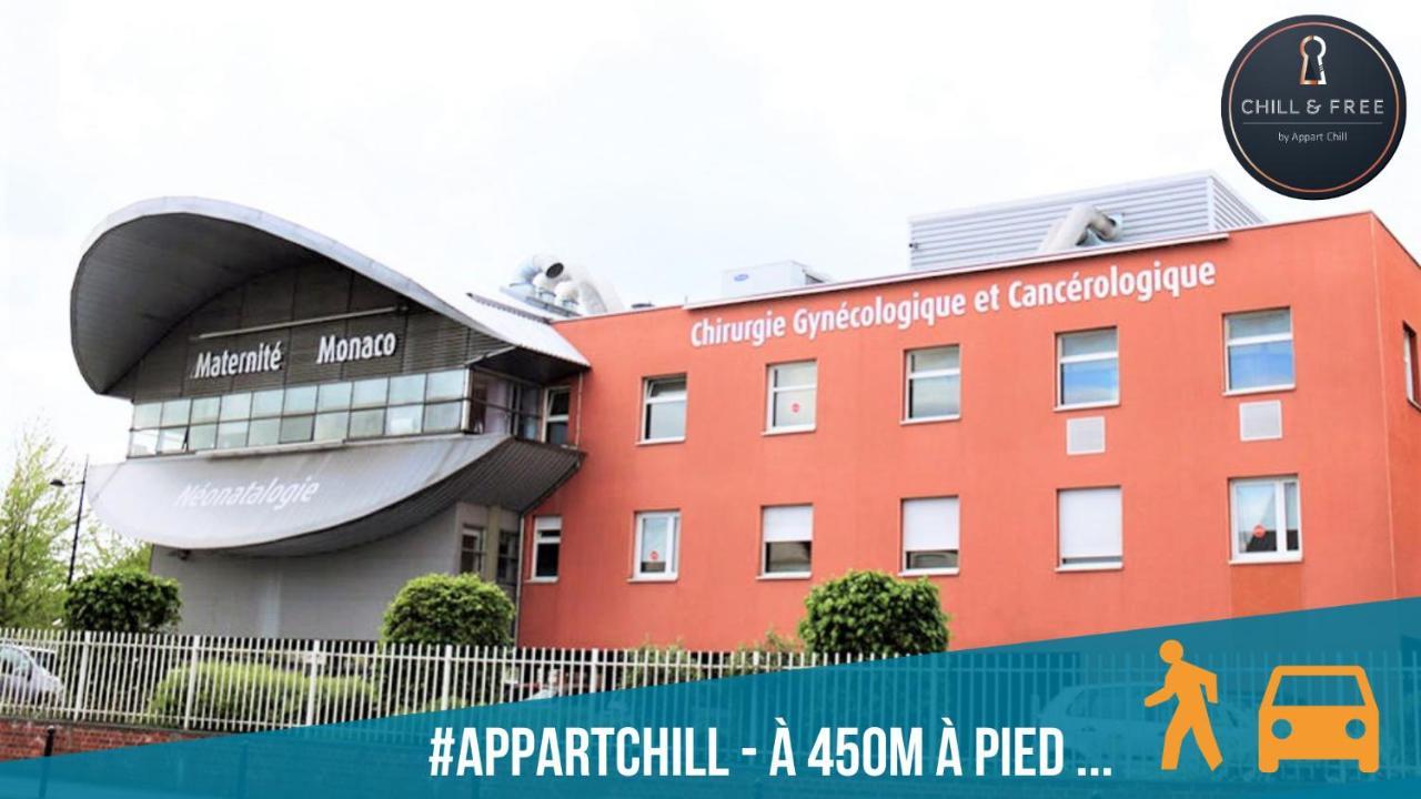 Appart Chill & Free - Proche Centre Valenciennes - Parking Gratuit Exteriör bild